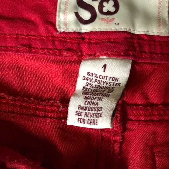 SO Straight leg skinny pants - Picture 2 of 6